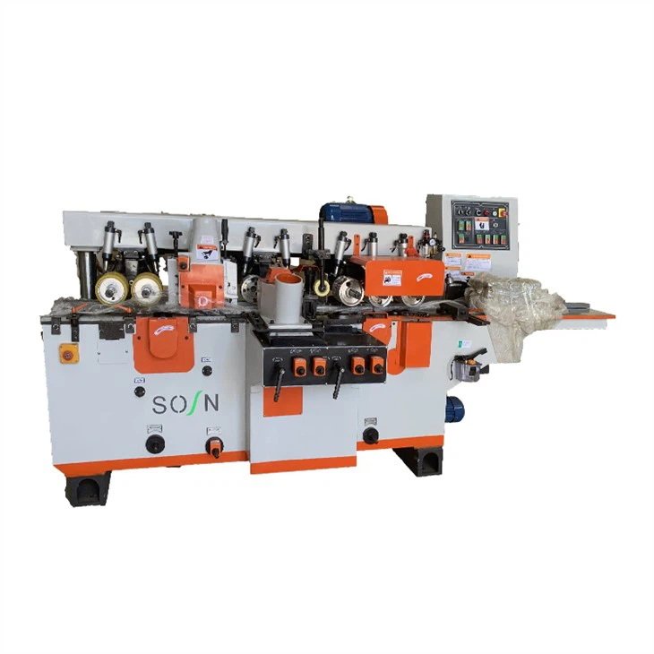 4 Axis Four Side Planer Moulder Machine